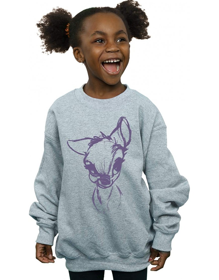 Disney Fille Bambi Mood Sweat-Shirt B0927X1R1Y