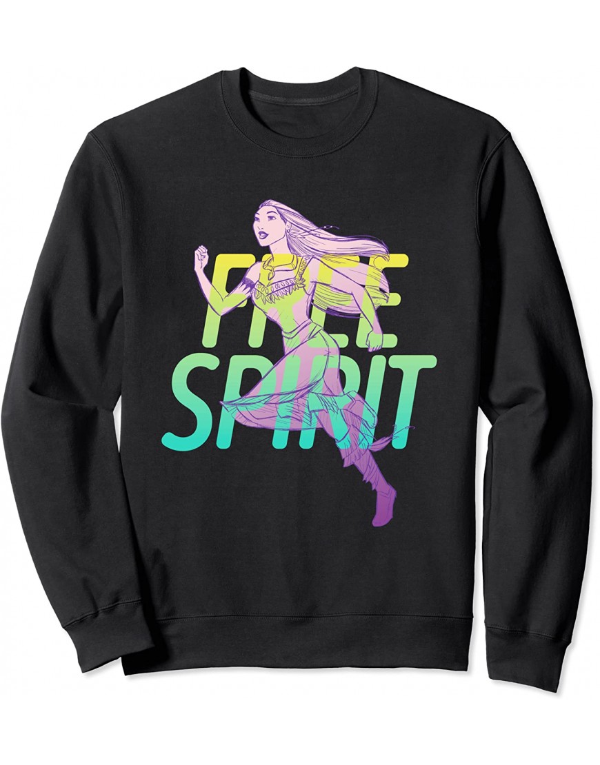 Disney Princess Pocahontas Free Spirit Gradient Sweatshirt B08M43W567