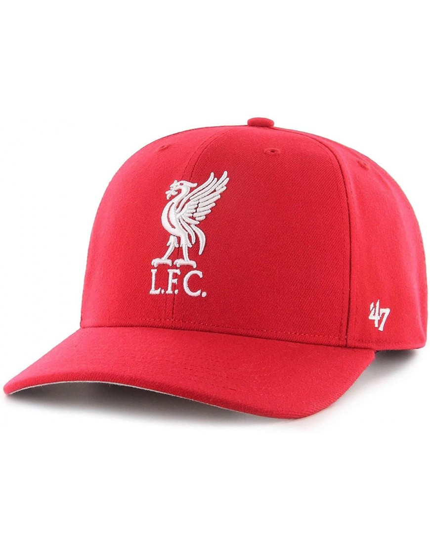 '47 Brand Low Profile Snapback Cap Zone FC Liverpool Rouge B07Z5XTBJM