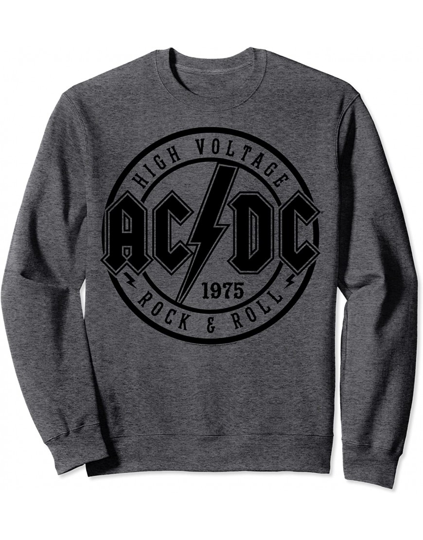 AC DC Rock & Roll Sweatshirt B08GWPR7VG