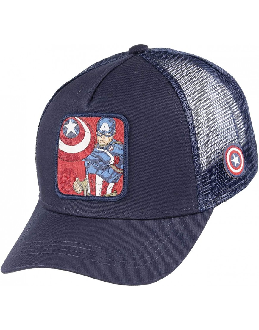 Capslab Captain America Trucker Cap Marvel Collab B07VLH3WZP