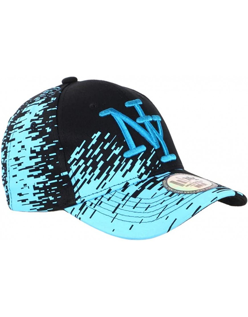 Casquette NY Noire Tags Bleu Ciel City Fashion Baseball Noryk Mixte B087JVC64J
