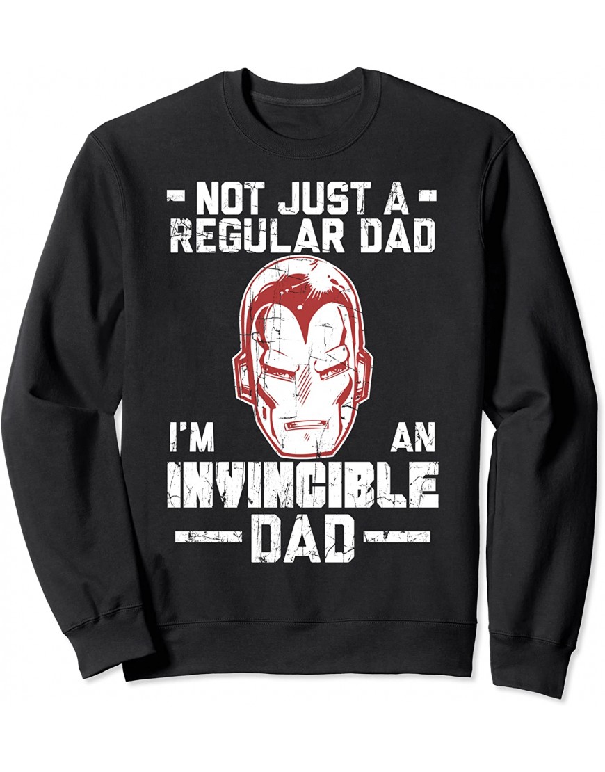 Marvel Iron Man Fête des Pères Not Regular Dad Sweatshirt B08GQGMKCR