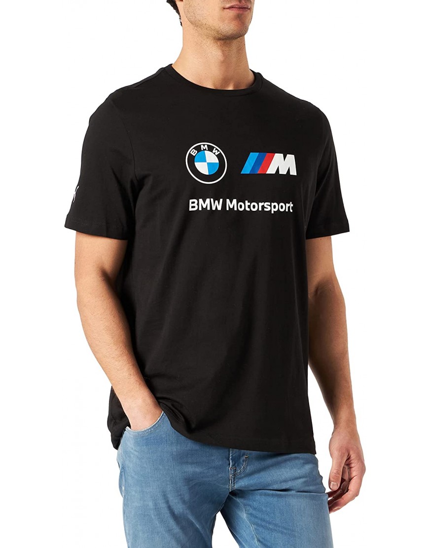 PUMA BMW MMS Ess Logo Tee Tricot Homme B098TTR6RQ