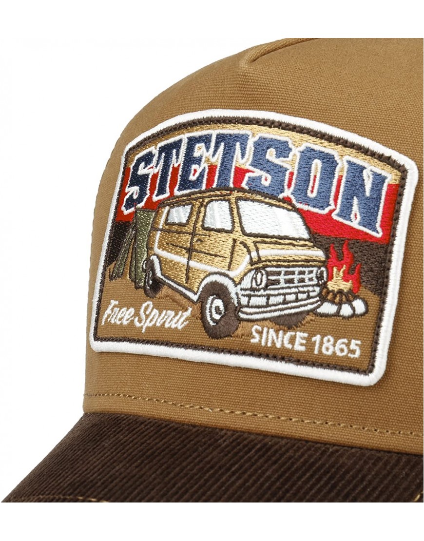 STETSON Casquette Trucker by The Campire Homme Mesh de Baseball Snapback Snapback avec visière Printemps-été B09B3RXPN5