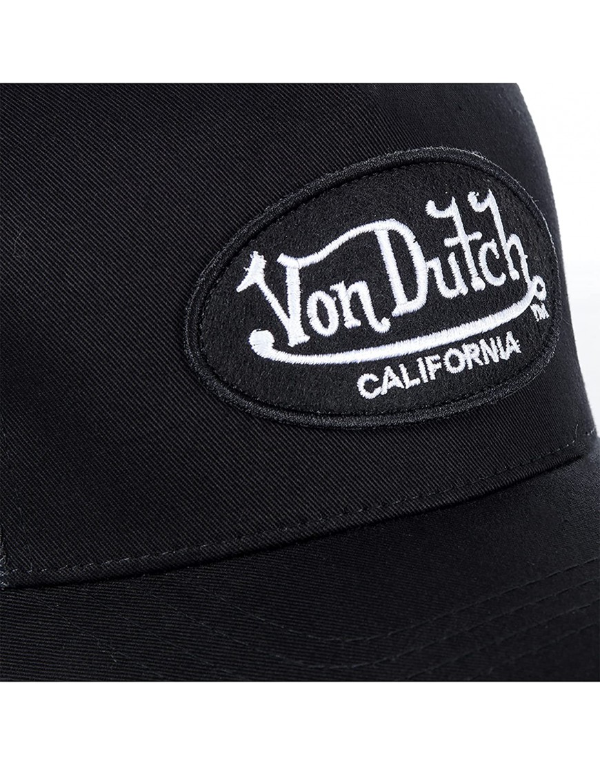 Von Dutch Casquette Trucker homme Lofb California filet Noir B07DN2SR3B