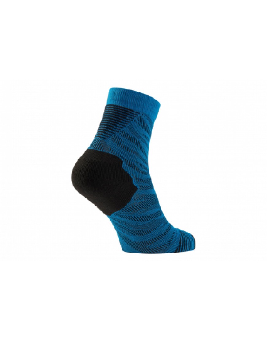 Autres Textiles Bas Running Running 2 x Chaussettes Odlo Ceramicool Run Graphic Bleu/Noir Unisex BB10895