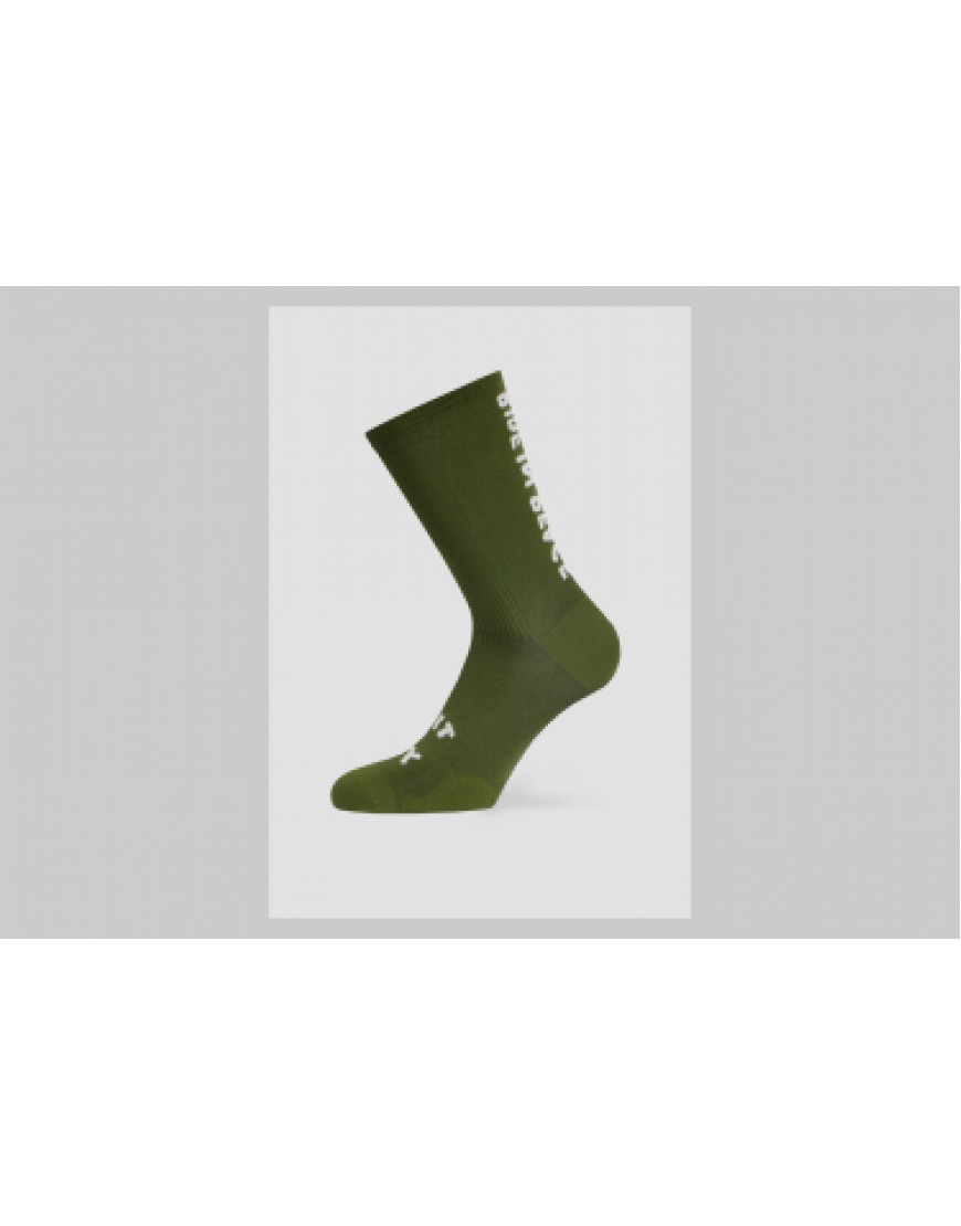 Autres Textiles Bas Running Running Chaussettes Pacific and Co Ride in Peace Vert WG44301