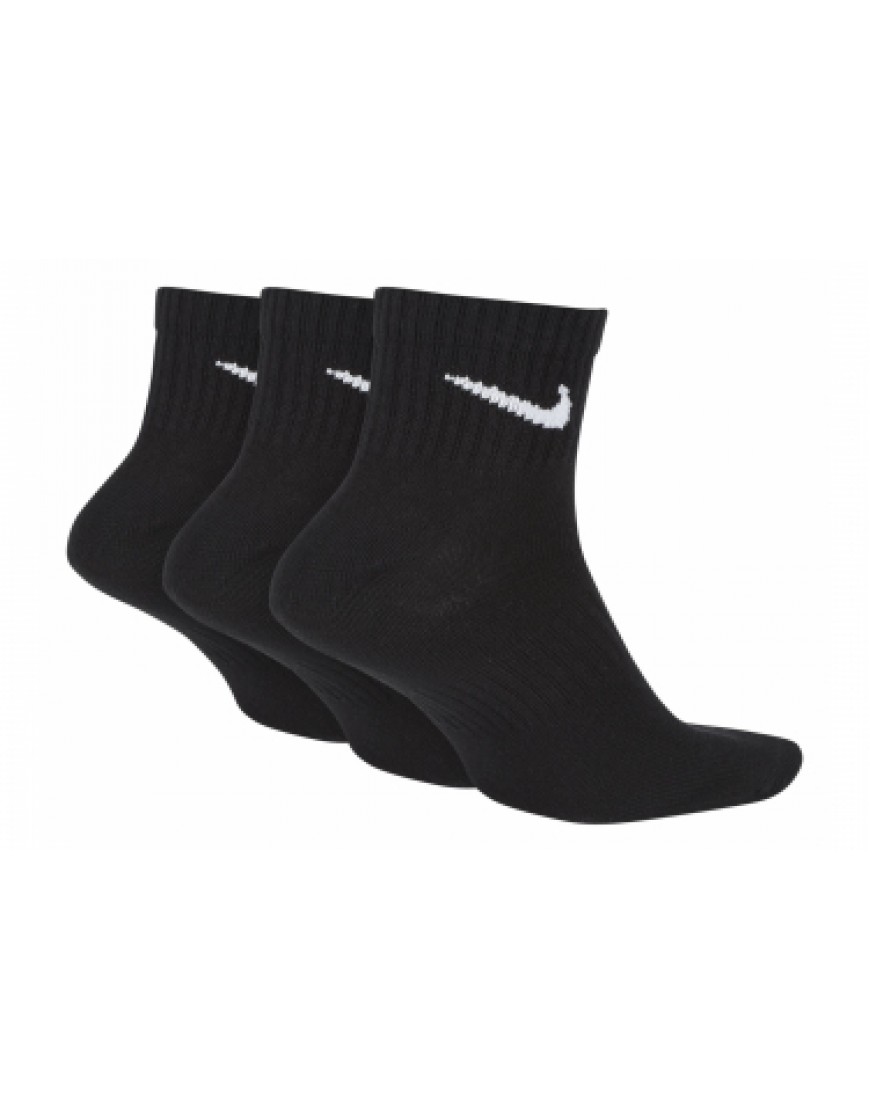 Autres Textiles Bas Running Running Chaussettes (x3) Nike Everyday Lightweight Noir Unisex EB87135
