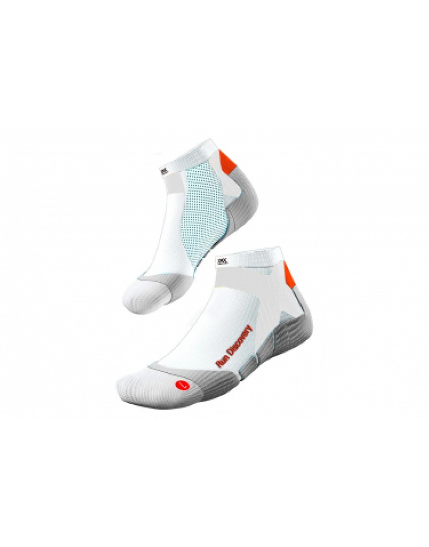 Autres Textiles Bas Running Running  Paire de chausettes X-Socks RUN DISCOVERY blanc RT75834