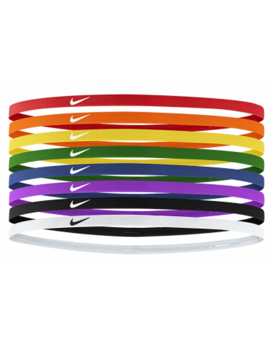 Accessoires Textile Running Running  Mini Bandeaux (x8) Nike Skinny Hairbands Multi-Color JU66804