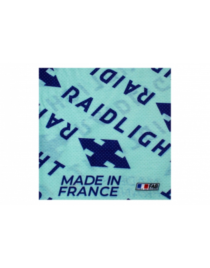 Accessoires Textile Running Running Tour de cou Covid Raidlight Pass Mountain Made in France Bleu Femme FA23183