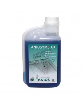 Anios 2633095UG Aniosyme X3 Détergent Pré Désinfectant de l'Instrumentation Flacon Doseur 1L B0837G8XRG
