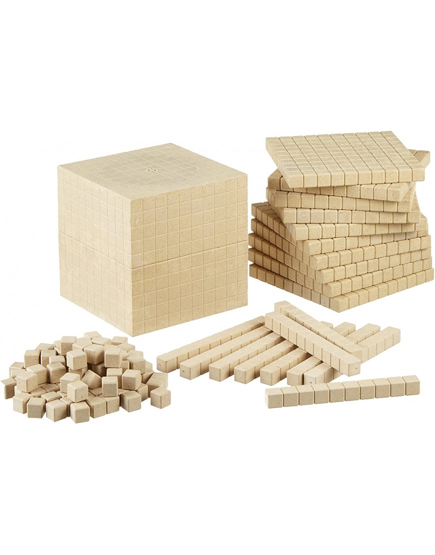 Handelsagentur Sieboldt Assortiment de 121 pièces de base de cube B01N3P5RIP