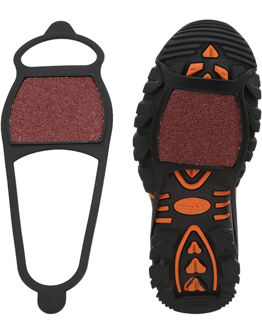 Crampons de Traction Glace Neige Grips 1 Paire Gros Sable Hiver Antidérapant Glace Neige Chaussures Traction Crampons Crampons Couvre-Chaussures B09SD7G231