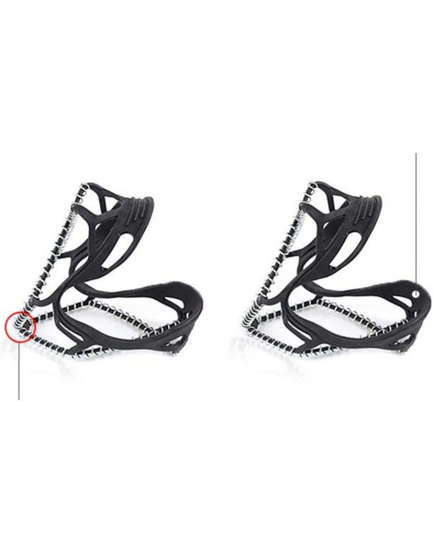 SUPVOX 1 Paire de Crampons de Glace de Neige en Plein Air Crampons de Chaussures de Marche Antidérapantes B0831JVSPF