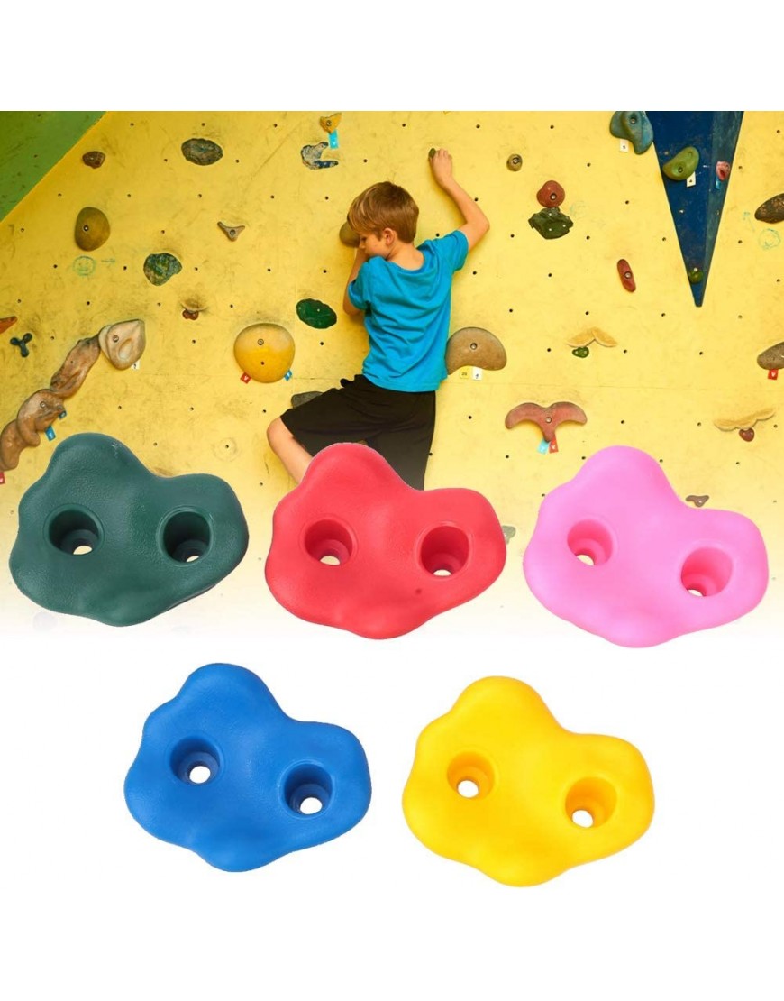 Weikeya Accessoires d'escalade Prises d'escalade colorées pour Enfants pour équipement d'amusement pour Les Sorties B09QXVSVMQ