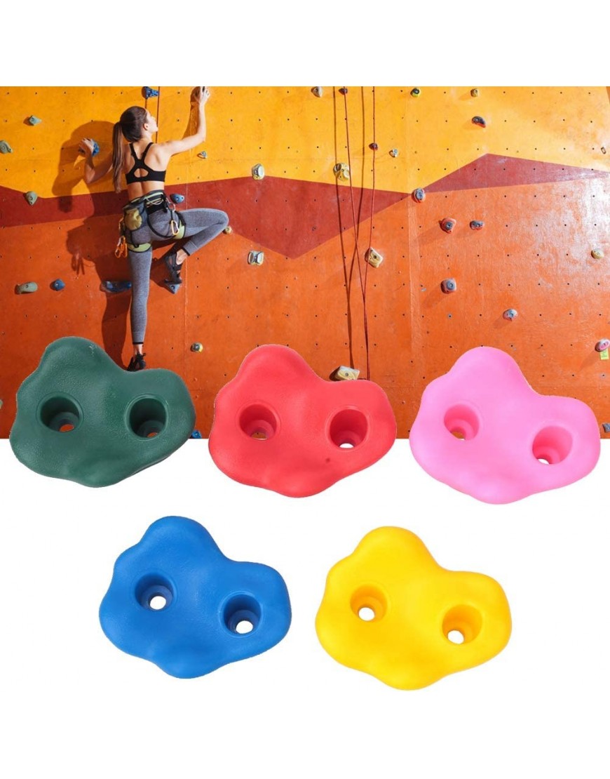 Weikeya Accessoires d'escalade Prises d'escalade colorées pour Enfants pour équipement d'amusement pour Les Sorties B09QXVSVMQ