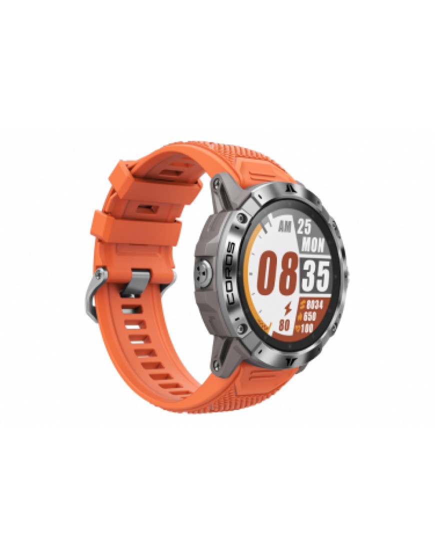 Montres, Cardio, GPS Running Running Montre de Sport Coros Vertix 2 Lava Orange BC10567