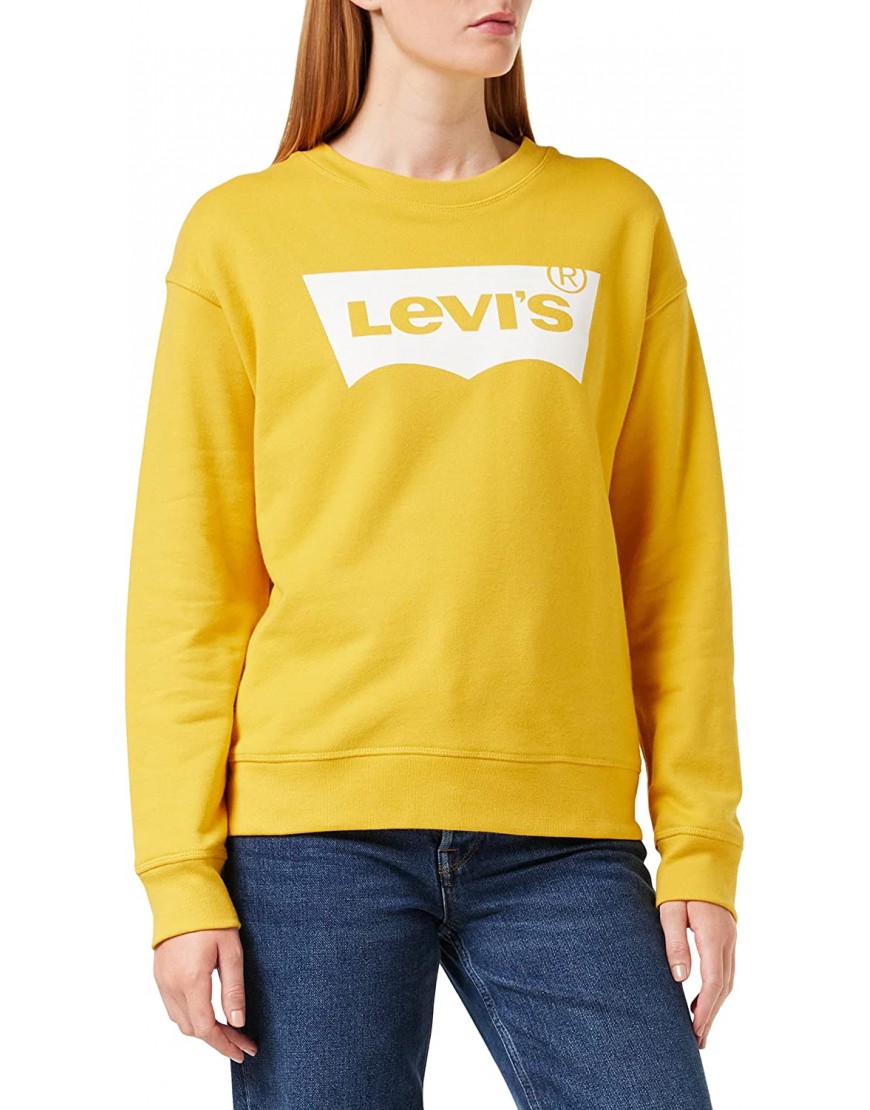 Levi's Graphic Standard Crew Seasonal BW Sweatshirt Femme B0916L813X