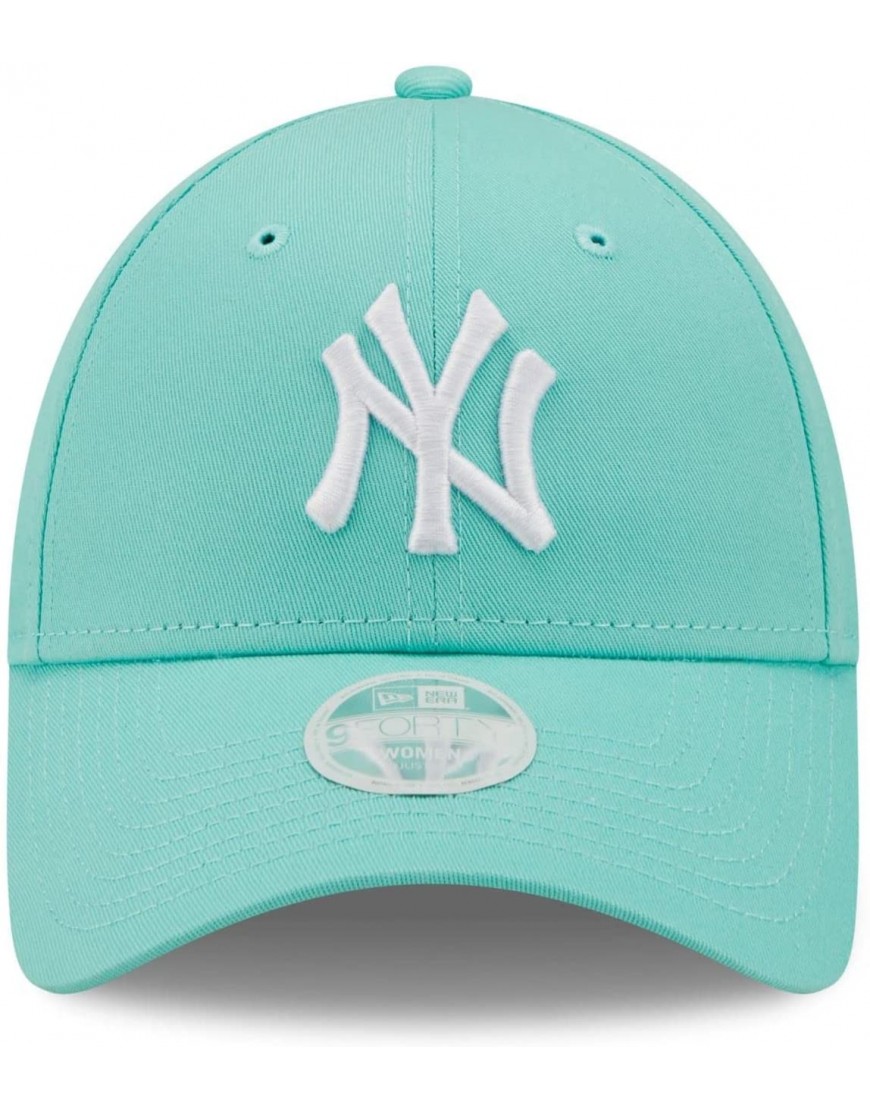 New Era New York Yankees MLB League Essential Blue Tint 9Forty Adjustable Women Cap B09QLCB7YR