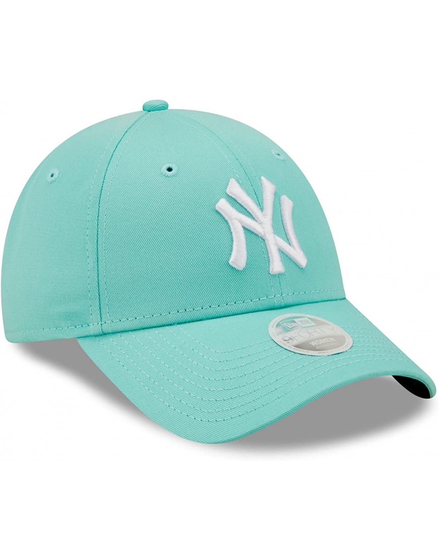 New Era New York Yankees MLB League Essential Blue Tint 9Forty Adjustable Women Cap B09QLCB7YR