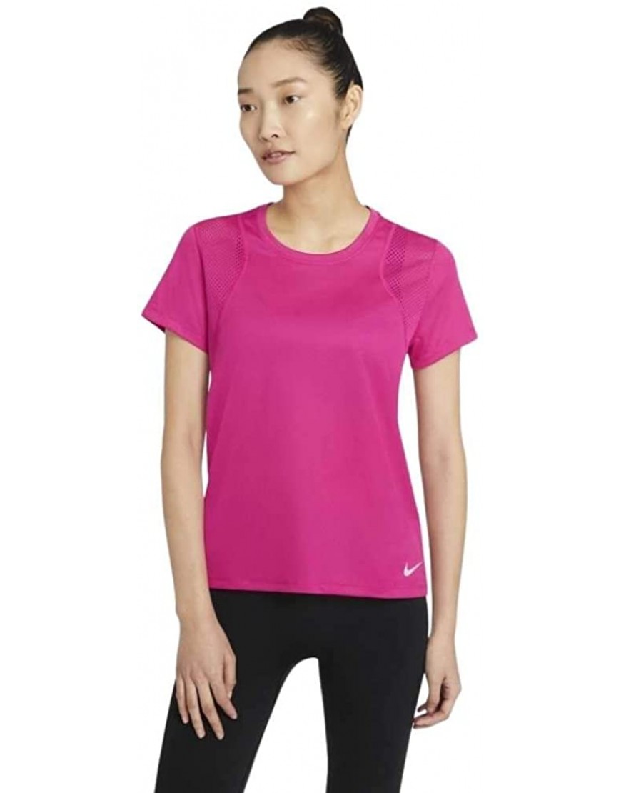 Nike W NK Run Top SS T-Shirt Femme B078YF95DG
