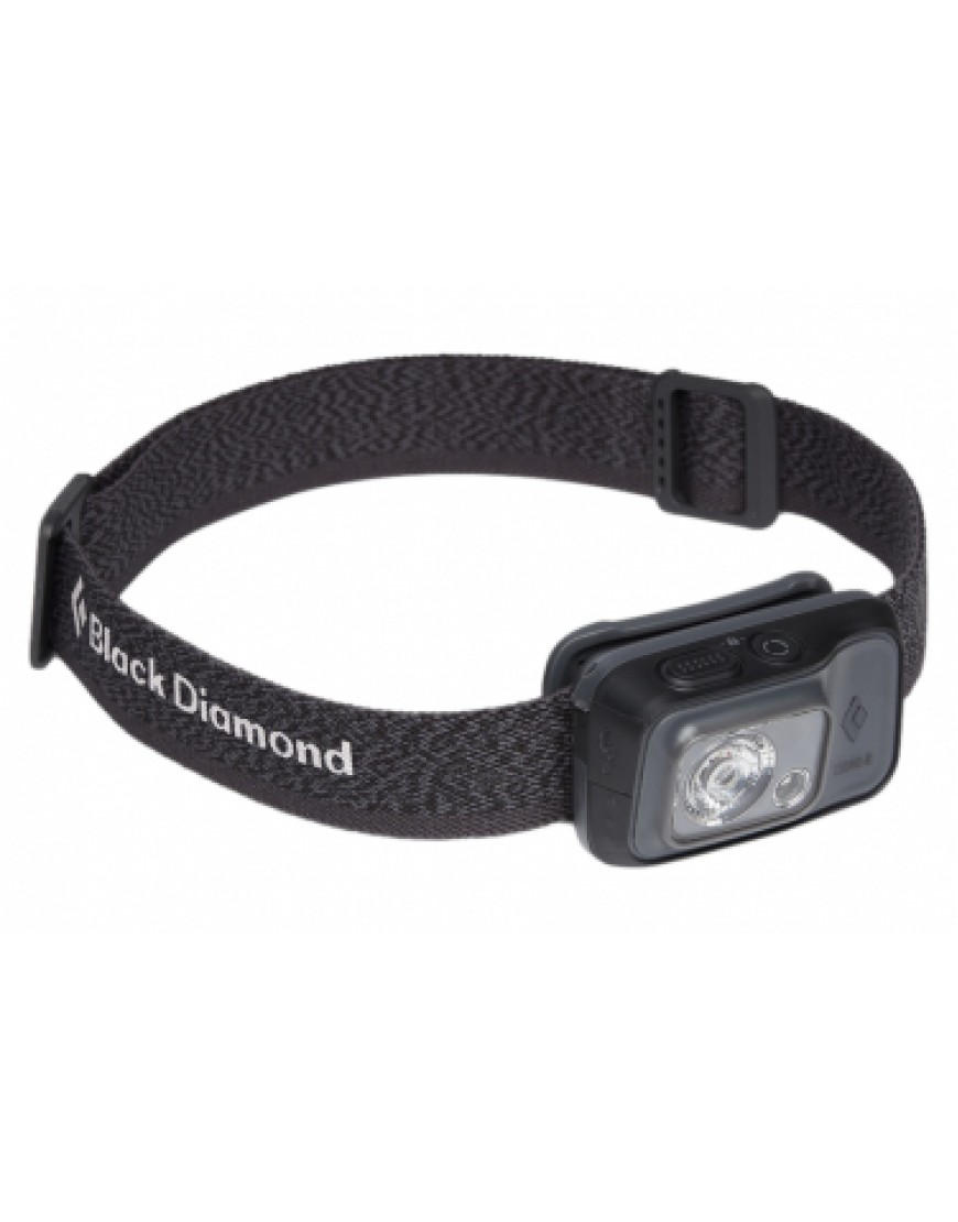 Eclairages Running  Lampe frontale Black Diamond Cosmo 350-R Graphite Gris foncé GW85008