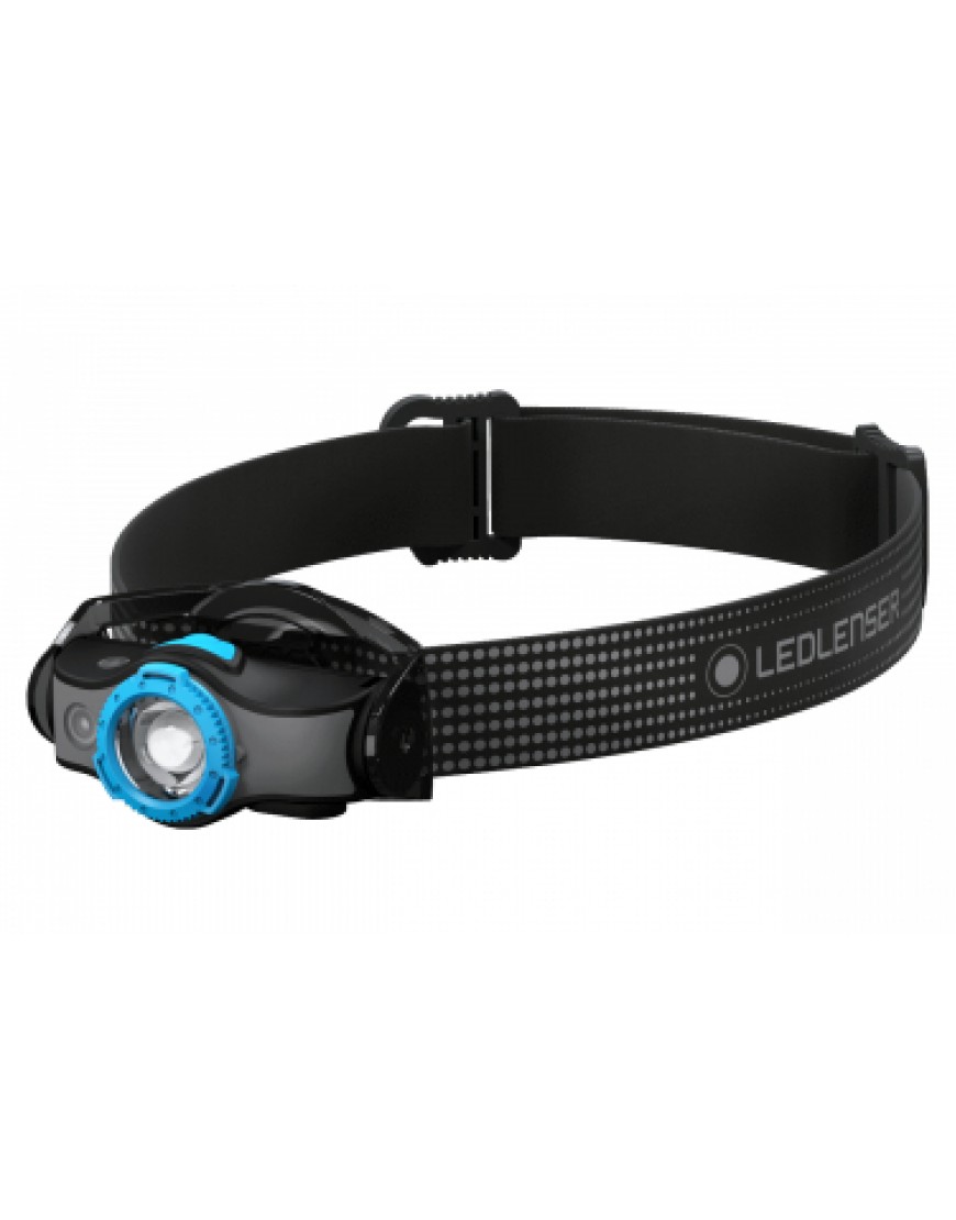 Eclairages Running  Lampe Frontale LED MH5 Bleue Rechargeable GU39726
