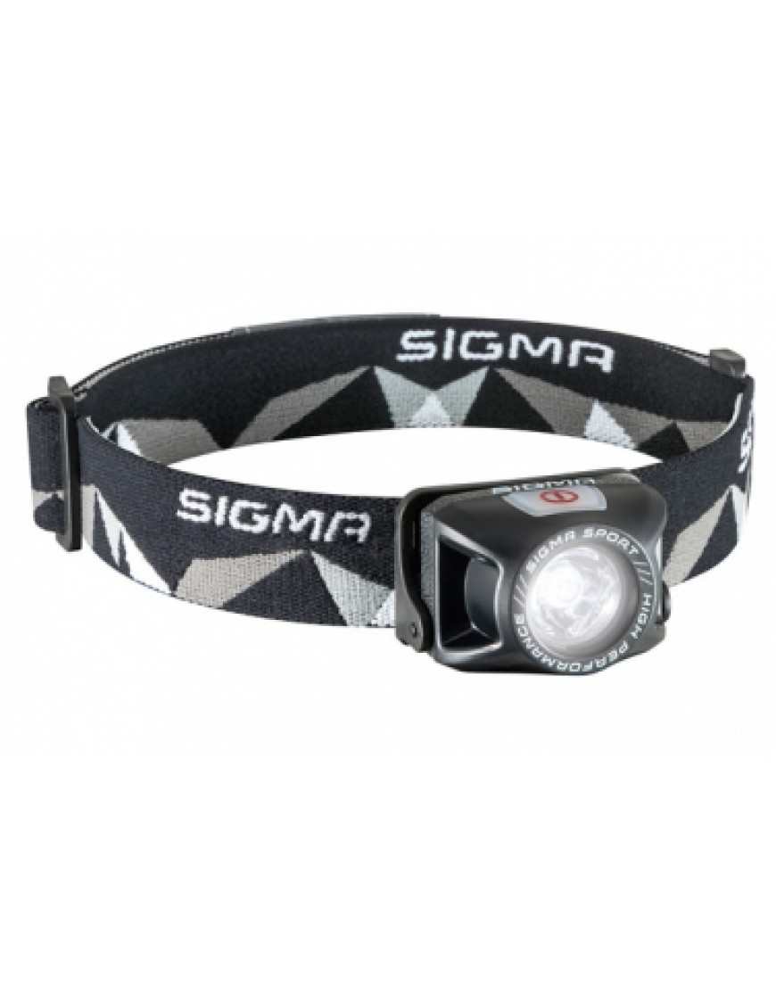 Eclairages Running Lampe Frontale Sigma HeadLed II Noir BG23440