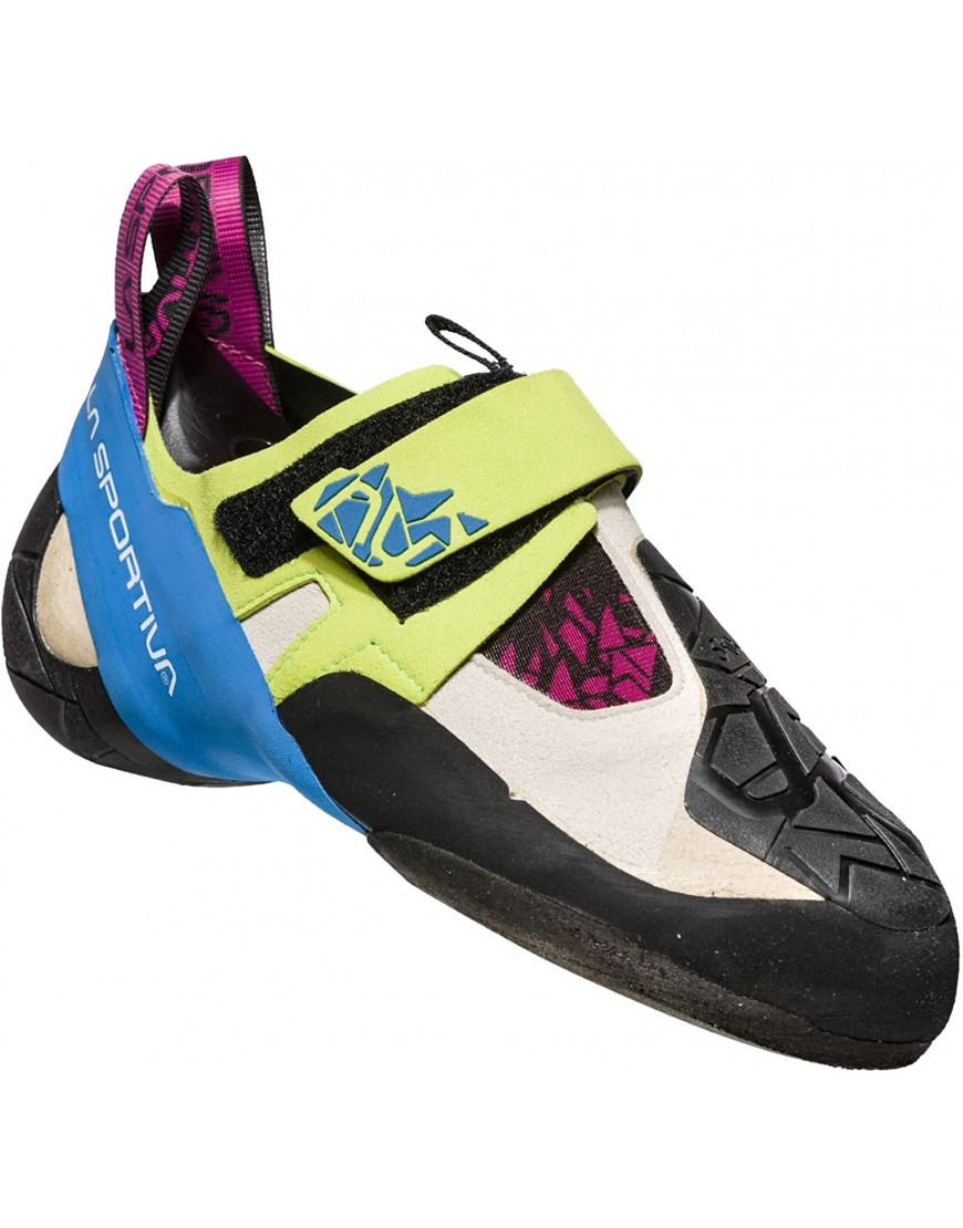 LA SPORTIVA Skwama Woman Apple Green Cobalt Blue Chaussons d'escalade Fille B079Y3GG1F