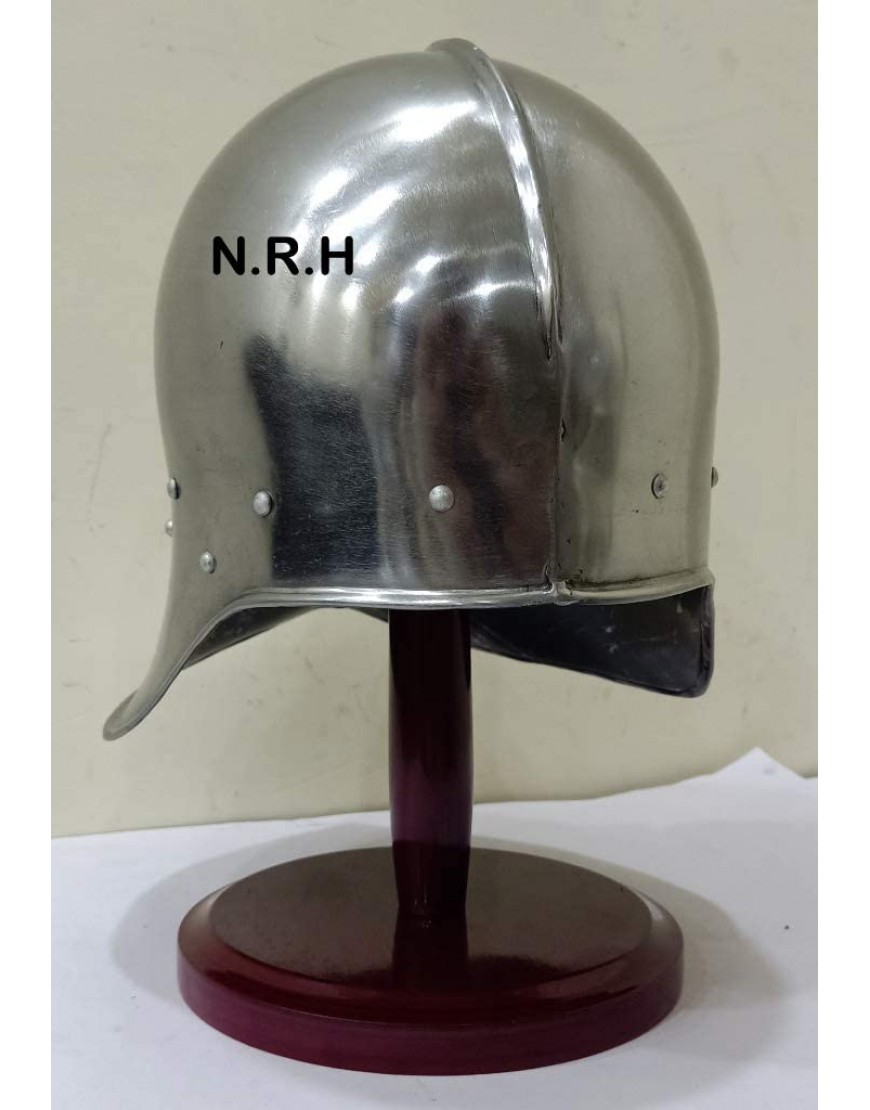 Réplique nautique Hub Medieval Armor German Sallet Casque Free Stand B07XX32THY