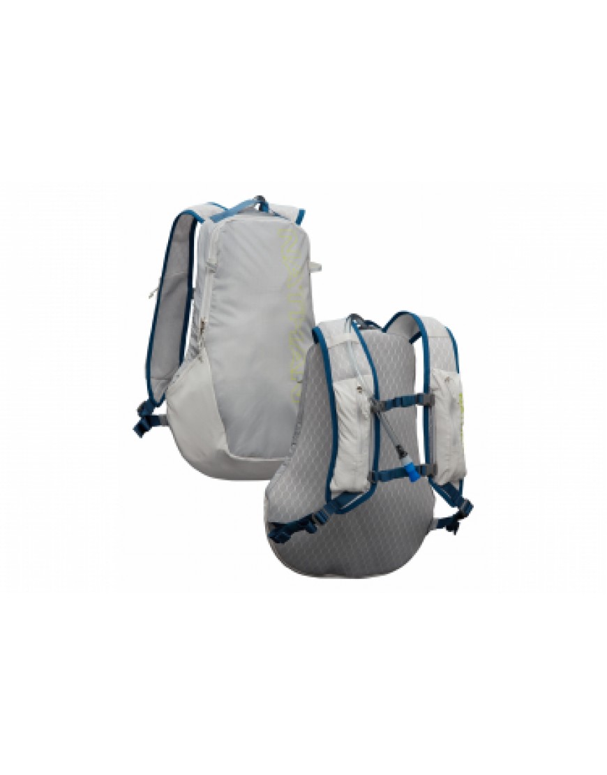Bagagerie Running Running Sac à Dos NATHAN Crossover Pack 5L Gris Vert CU60173