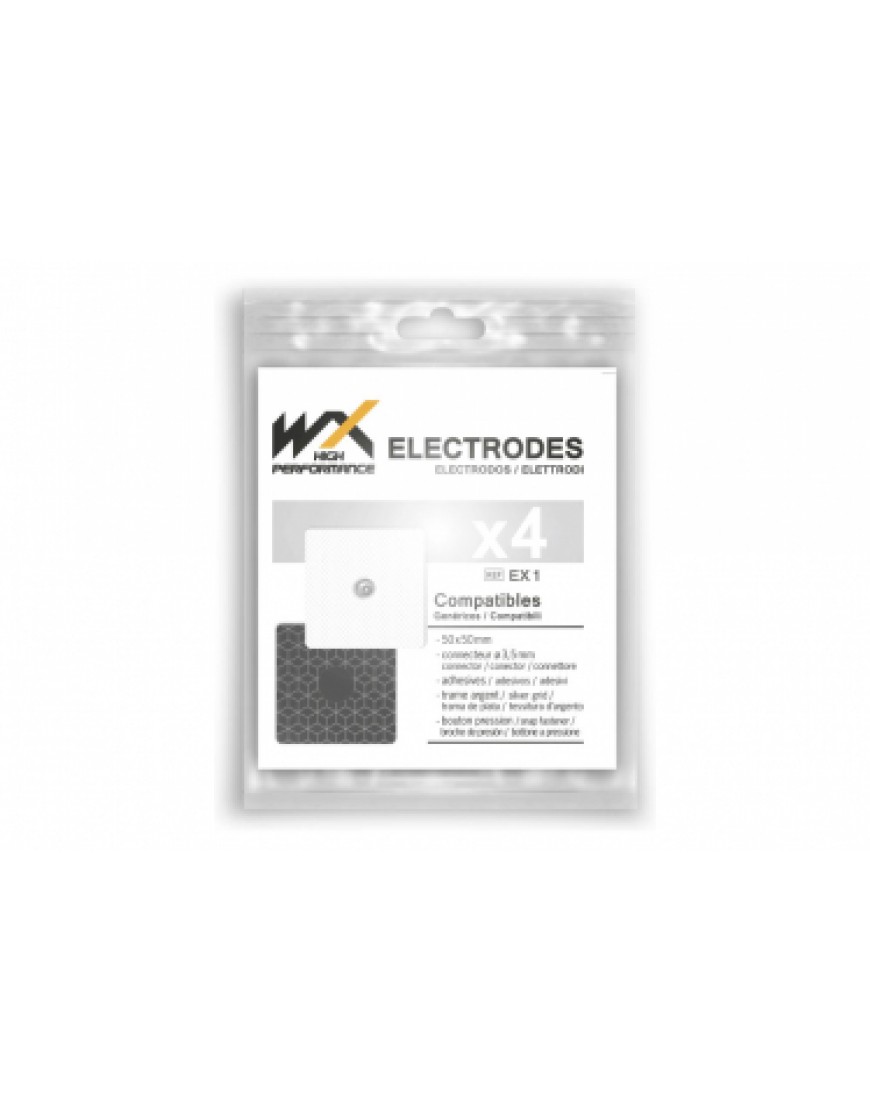 Electrostimulation Running Running 20 électrodes wx carrées compatibles appareils compex Electrostimulation PP16118