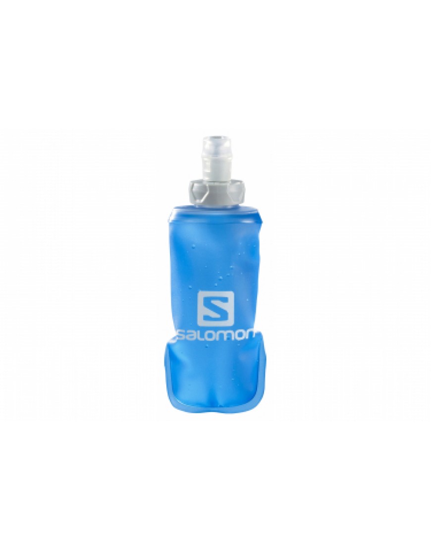 Hydratation Running Running  Bouteille à main Salomon Soft Flask 150mL Bleu FR37514