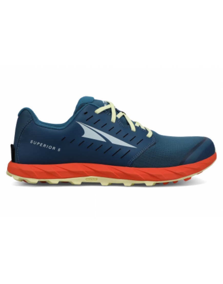 Chaussures pour le Trail Running Running  Chaussures de Trail Altra Superior 5 Bleu / Orange EV59307