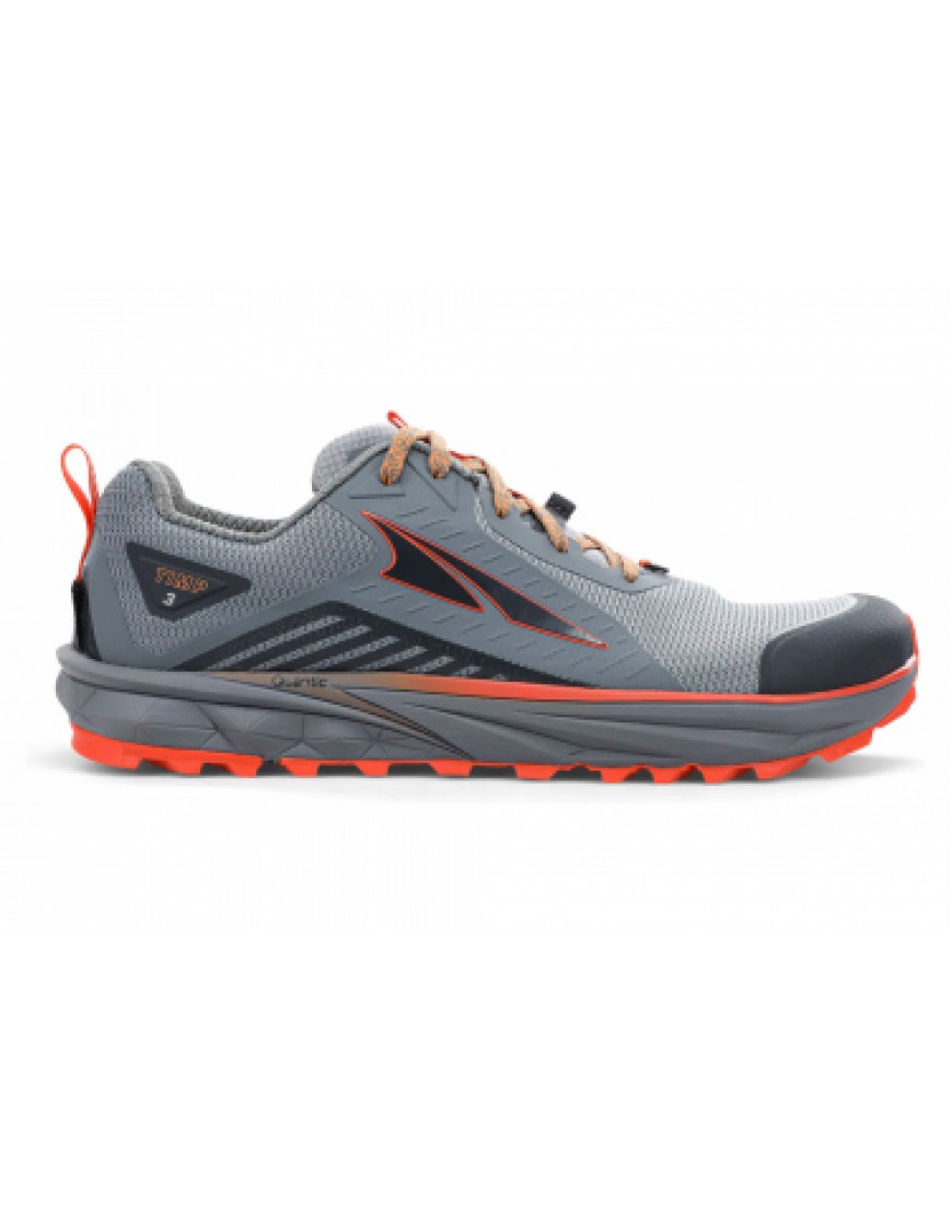 Chaussures pour le Trail Running Running  Chaussures de Trail Altra Timp 3 Gris / Orange AE11313