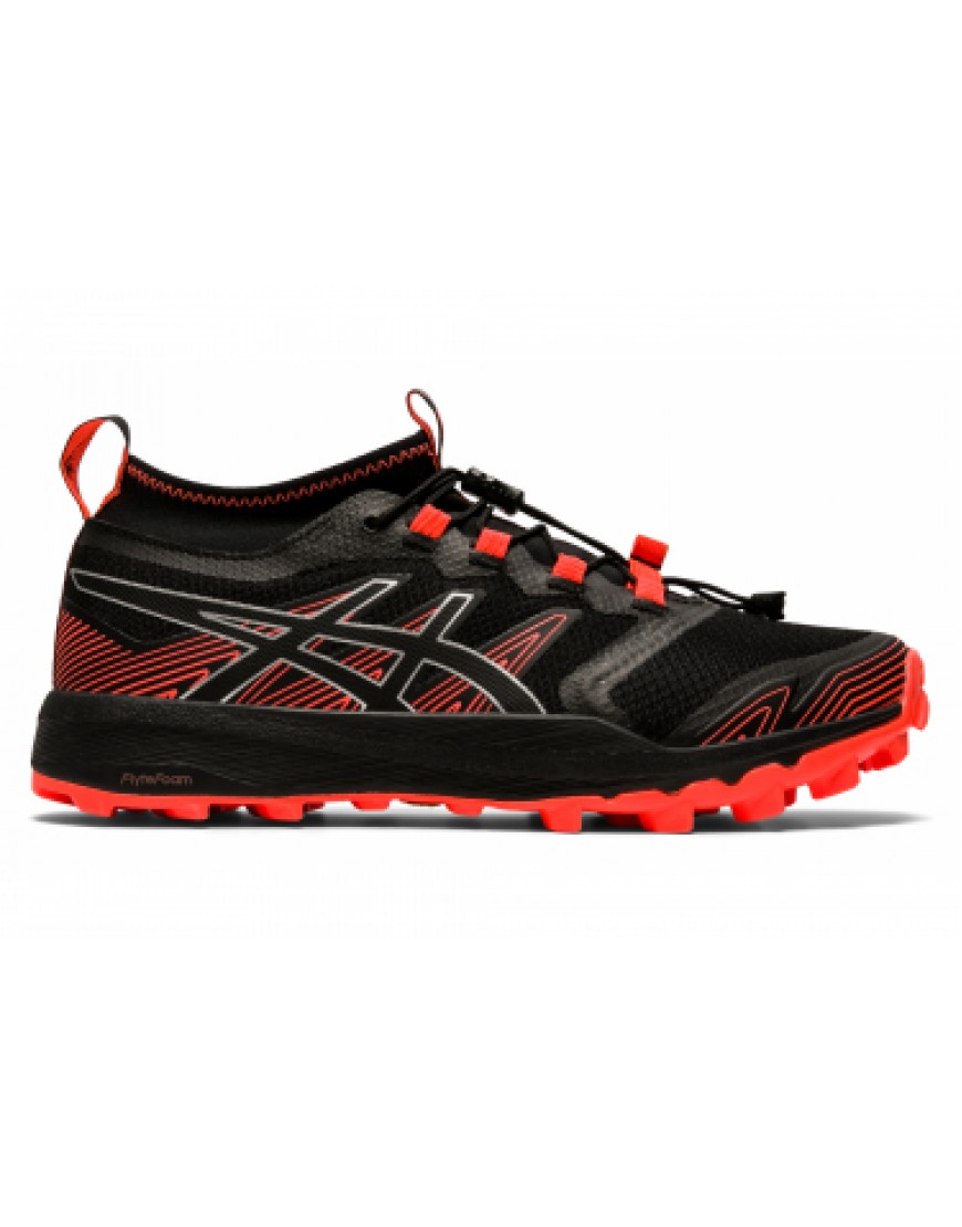 Chaussures pour le Trail Running Running  Chaussures de Trail Asics FujiTrabuco Pro Noir / Rouge WE63178