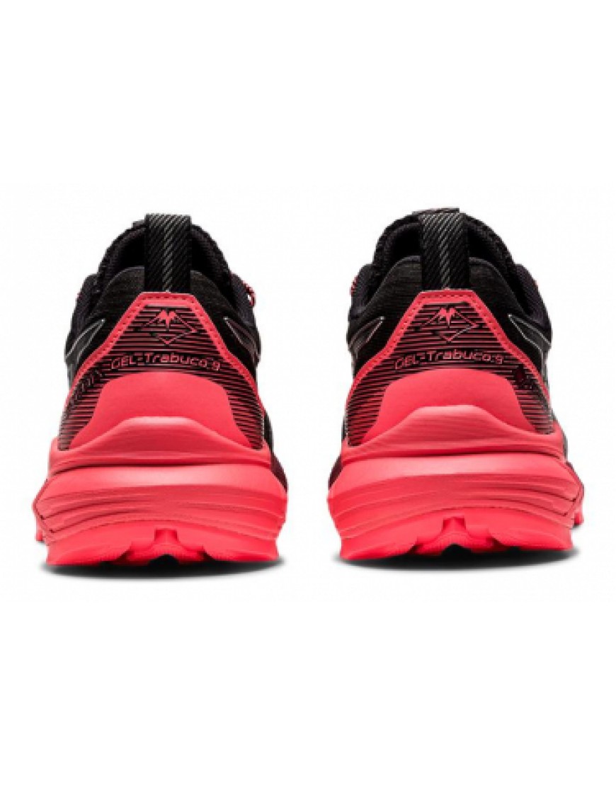 Chaussures pour le Trail Running Running Chaussures de Trail Asics Gel Trabuco 9 GTX Noir / Rose QM59412