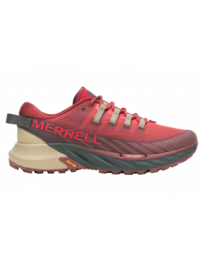 Chaussures pour le Trail Running Running  Chaussures de Trail Merrell Agility Peak 4 Rouge SD10700
