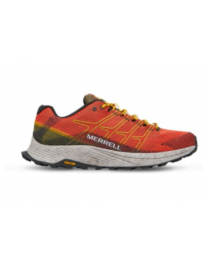 Chaussures pour le Trail Running Running  Chaussures de Trail Merrell Moab Flight Rouge AU97762