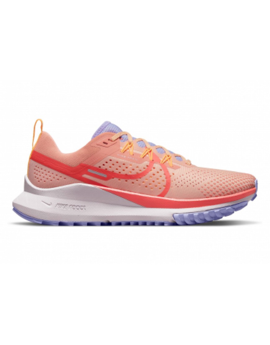 Chaussures pour le Trail Running Running  Chaussures de Trail Nike React Pegasus Trail 4 Rose / Violet DC32014