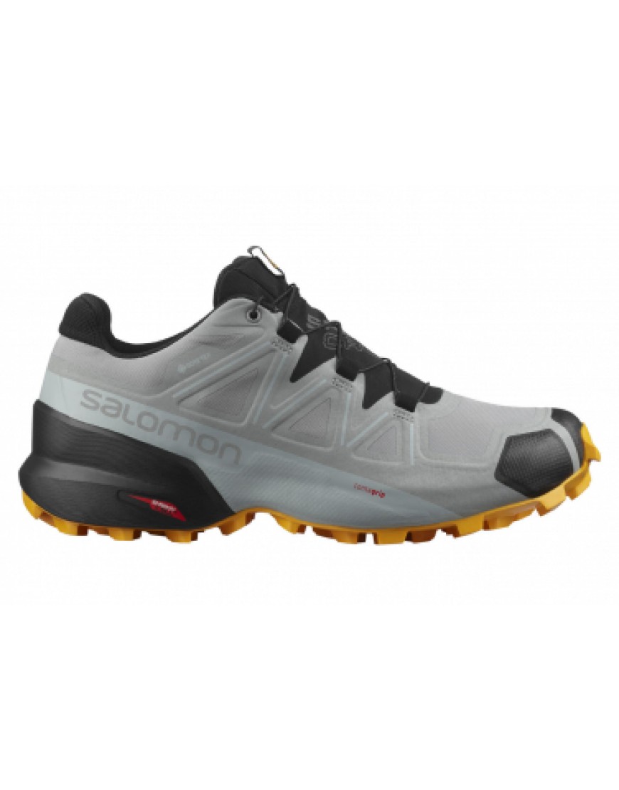Chaussures pour le Trail Running Running  Chaussures de Trail Salomon Speedcross 5 GTX Gris WA01650