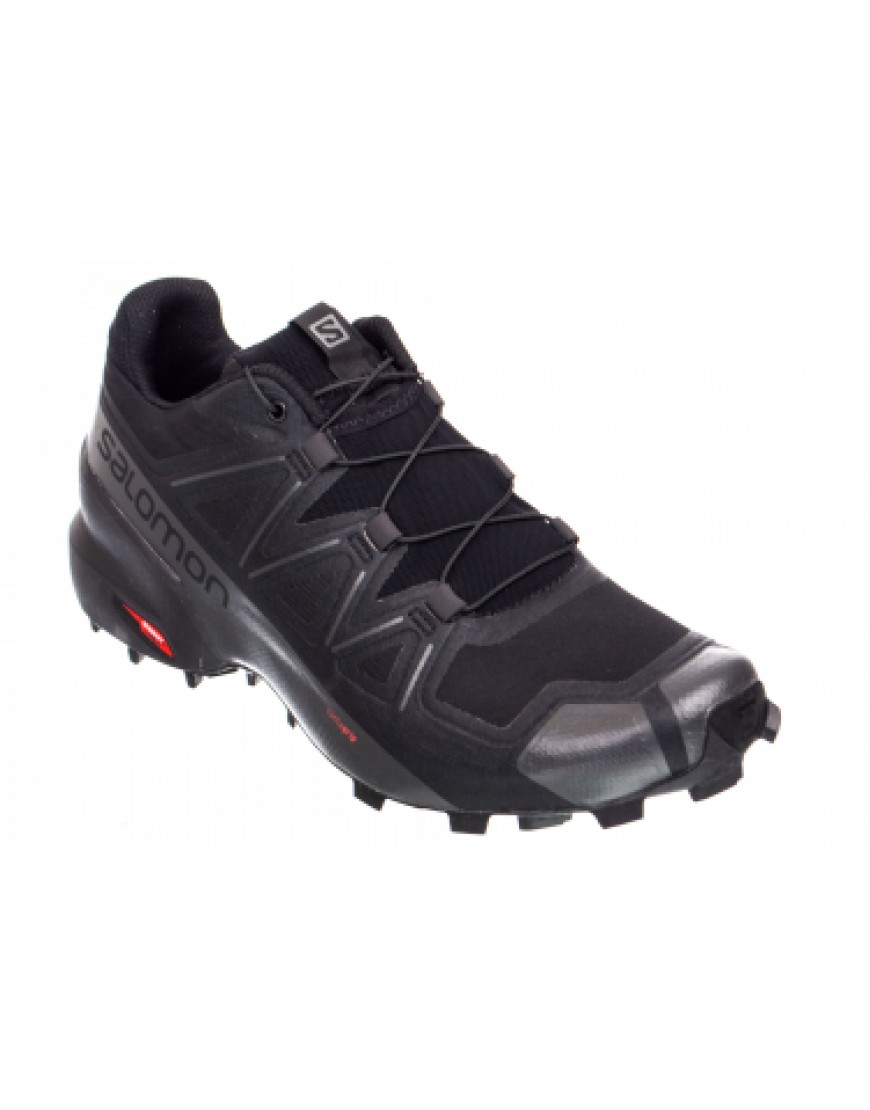 Chaussures pour le Trail Running Running  Chaussures de Trail Salomon Speedcross 5 Noir YF16996