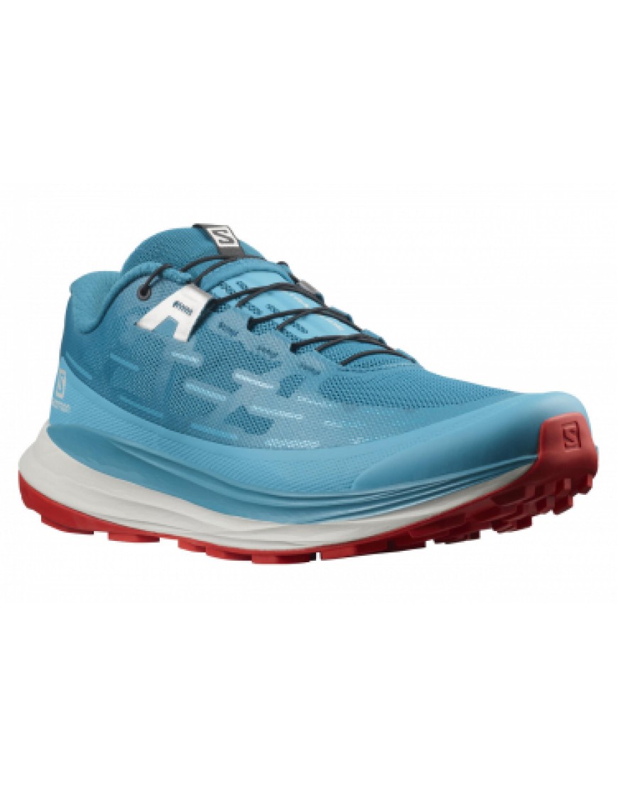 Chaussures pour le Trail Running Running Chaussures de Trail Salomon Ultra Glide Bleu MS01533