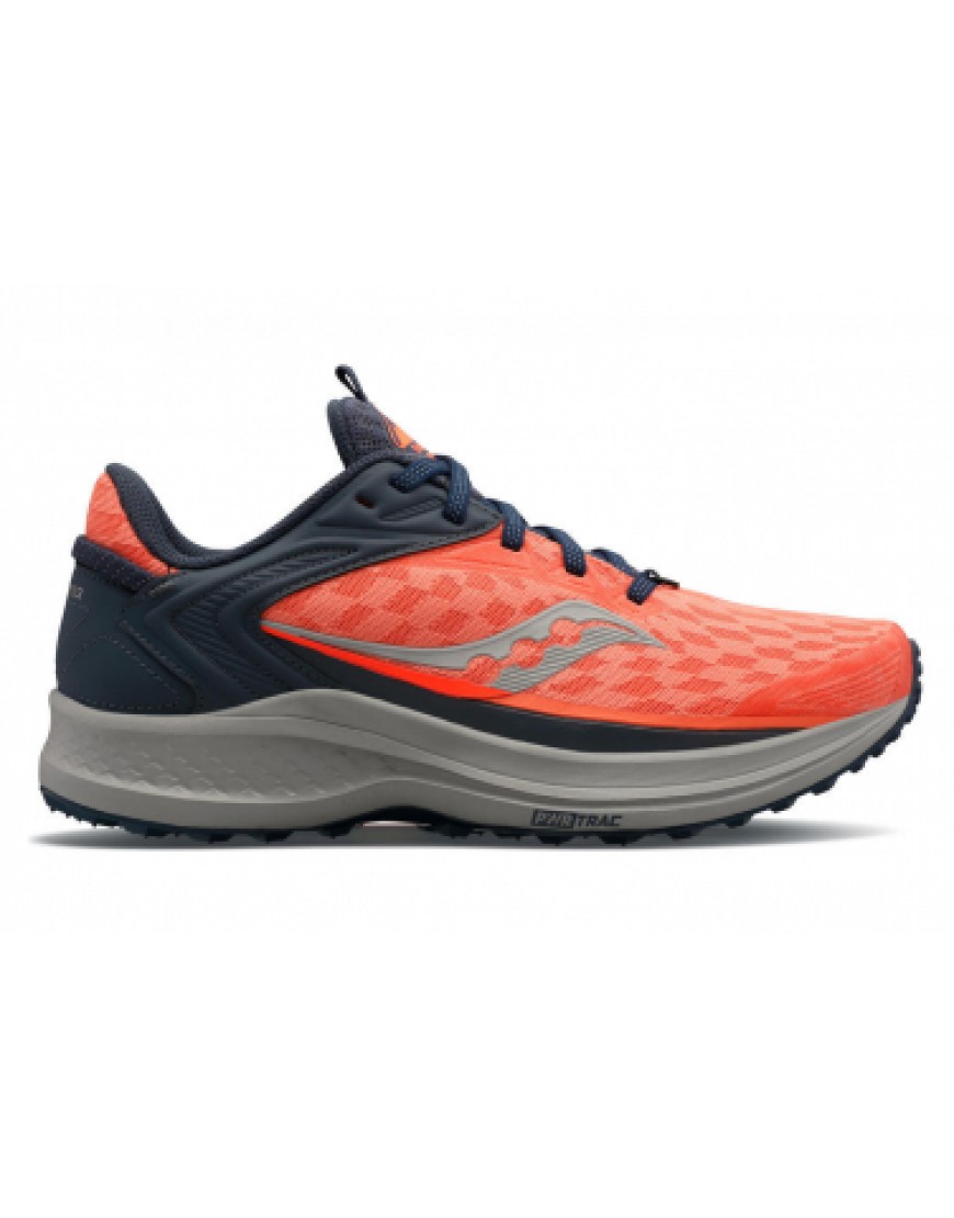 Chaussures pour le Trail Running Running  Chaussures de Trail Saucony Canyon TR 2 Orange / Gris XL79012