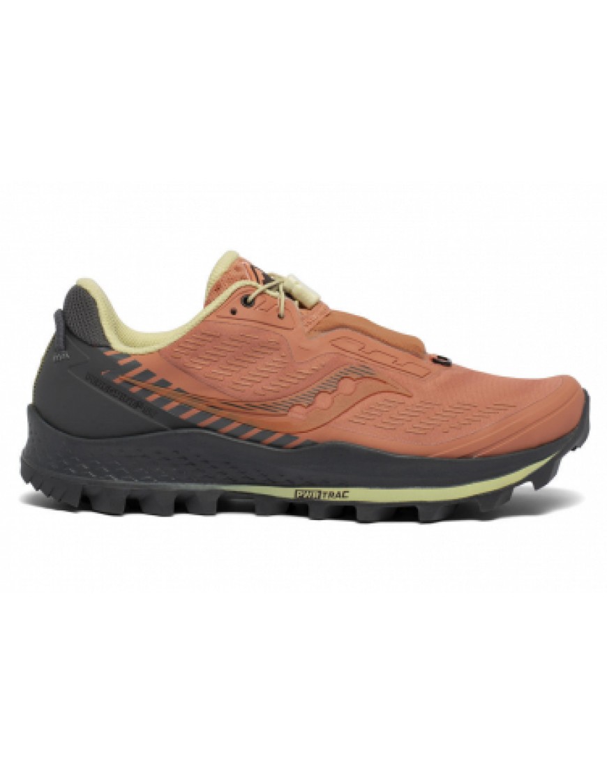 Chaussures pour le Trail Running Running  Chaussures de Trail Saucony Peregrine 11 ST Rouge / Noir PW62155