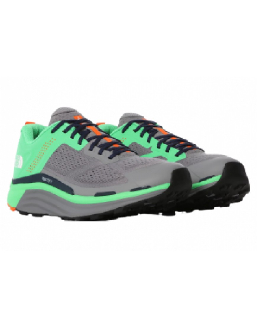 Chaussures pour le Trail Running Running  Chaussures de Trail The North Face Vectiv Enduris Vert / Gris XE83816