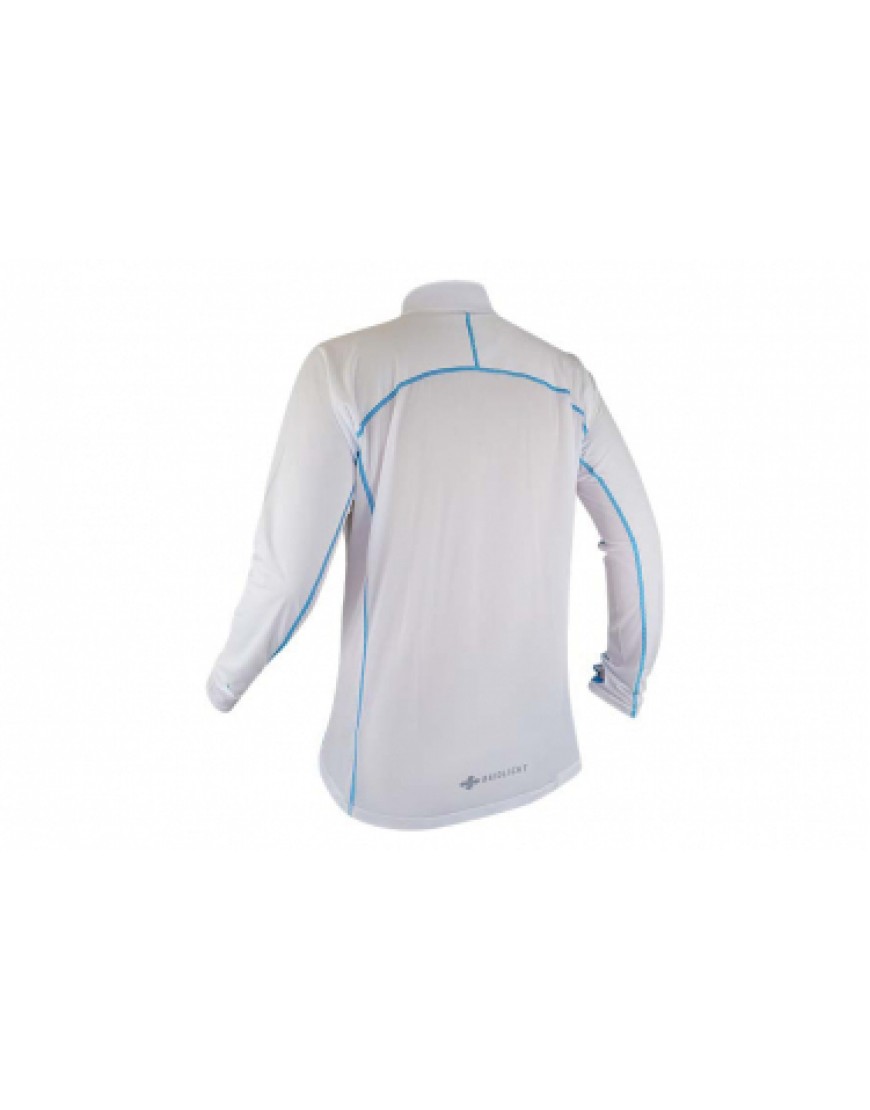 Vêtements Haut Randonnée Running Maillot Manches Longues Raidlight Responsiv Protect Blanc IS75957