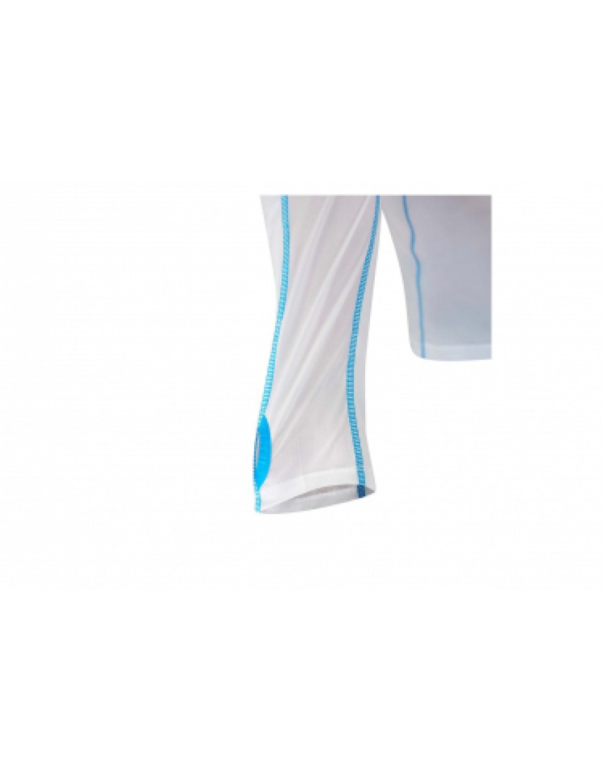 Vêtements Haut Randonnée Running Maillot Manches Longues Raidlight Responsiv Protect Blanc IS75957
